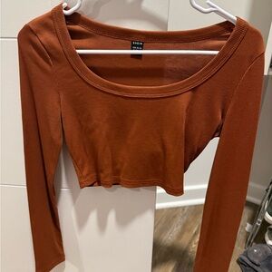 Burnt Orange Long Sleeve